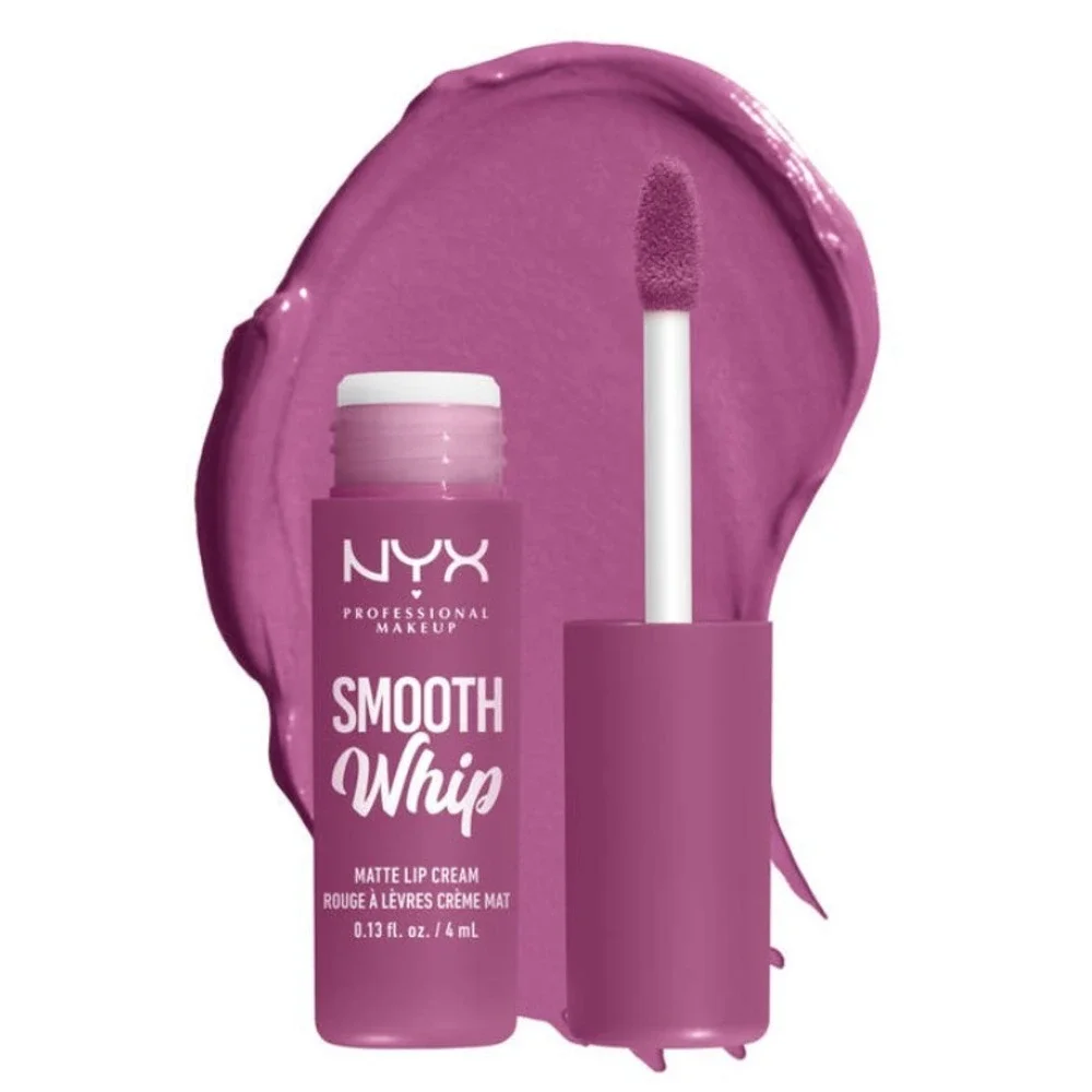 NYX Smooth Whip‎ Matte Lip Cream Snuggle Sesh Set of 3 Purple Berry